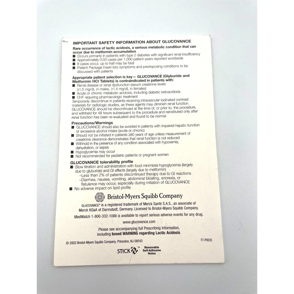 Exubera Glucovance Teveten SensiFoot Drug Rep Notepad Lot Pharma Promo
